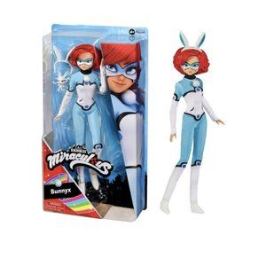 New 2022 Playmates ZAG Heroes Miraculous Ladybug Bunnyx Fashion Doll